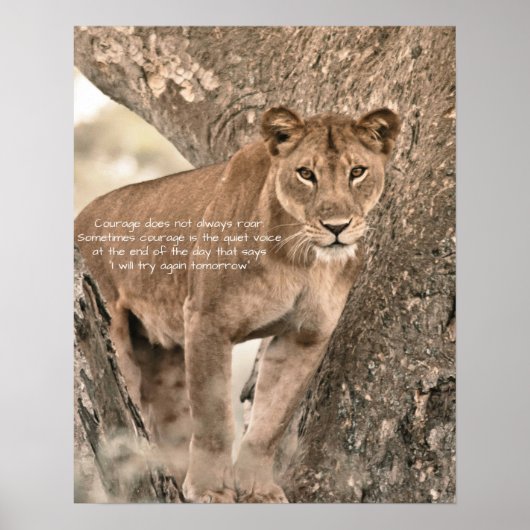 勇気やる気を起こさせるポスター ポスター (正面)