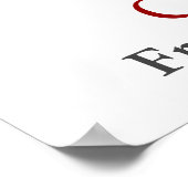 勇気やる気を起こさせる引用文ウルフアートワーク ポスター (角)