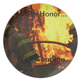 勇気を使って名誉を使って…… プレート