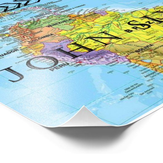 勇気を出してください。わたしはこの世に勝利を得たのですから。 フォトプリント (角)