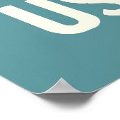 勇気を出して決心を翻せ ポスター (角)