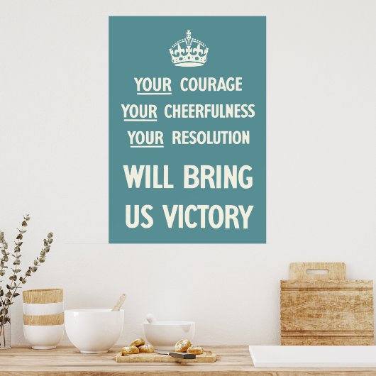 勇気を出して決心を翻せ ポスター (キッチン)