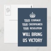 勇気を出して決心を翻せ ポストカード (正面/裏面)