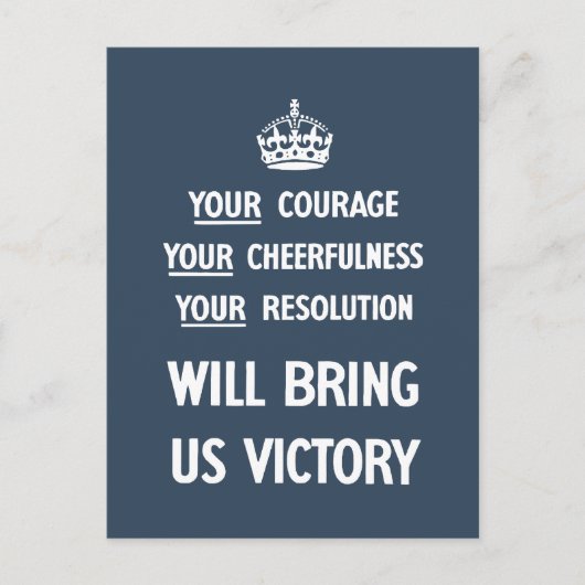 勇気を出して決心を翻せ ポストカード (正面)