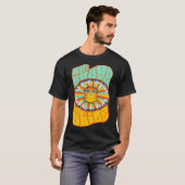 勇気を出して笑顔 Tシャツ (正面フル)