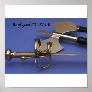 「勇気を出して」 ポスター