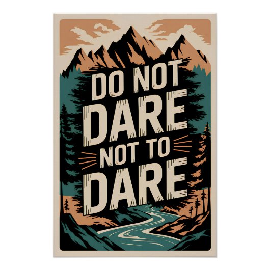 勇気を出すな ポスター (正面)