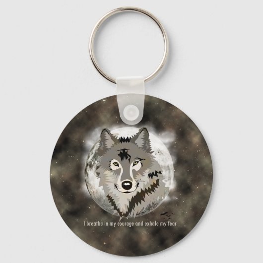 勇気を出す キーホルダー (正面)