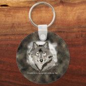 勇気を出す キーホルダー (正面)