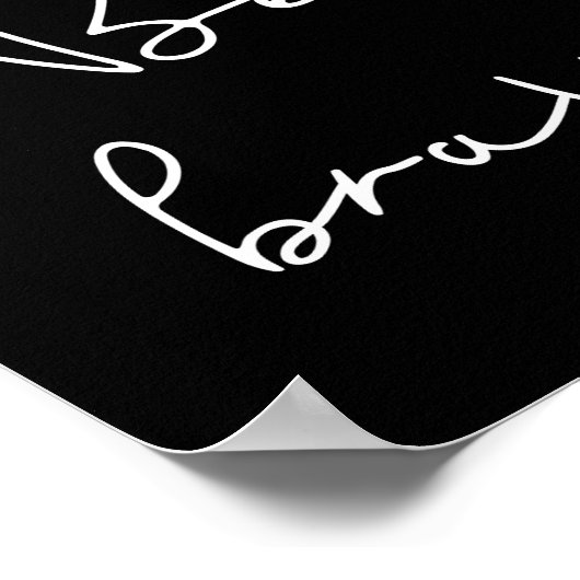 勇気を出す ポスター (角)