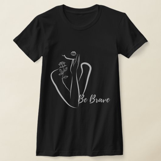 勇気を出す Tシャツ (レイダウン)