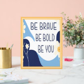 勇気を出せはっきりしたよ感動的やる気を起こさせる アクリルサイン (ウェディング)