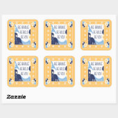 勇気を出せはっきりしたよ感動的やる気を起こさせる スクエアシール (シート)