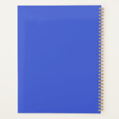 勇気を出せ、はっきりしたプランナーを急げ プランナー手帳 (裏面)