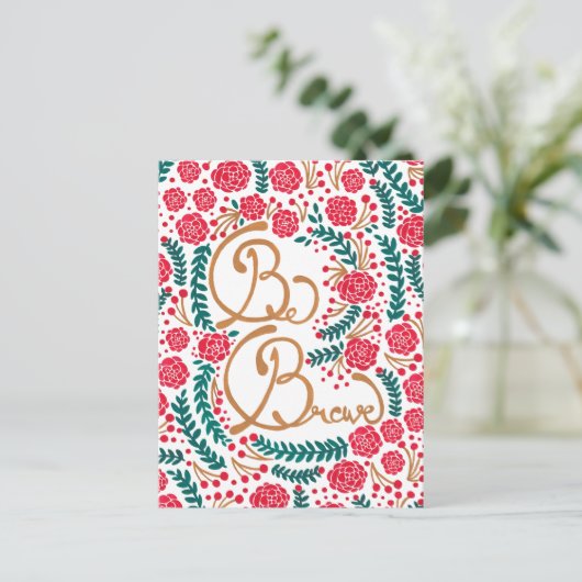 勇気を出せ ポストカード (スタンド正面)