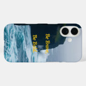 勇気を出せ、勇気はっきりしたを Case-Mate iPhoneケース (裏面 (横))