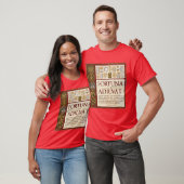 勇気を出せ、勇気はっきりしたを Tシャツ (ユニセックス)