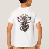 勇気を創る Tシャツ (裏面)