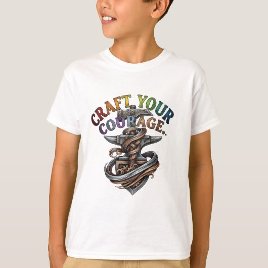 勇気を創る Tシャツ (正面)