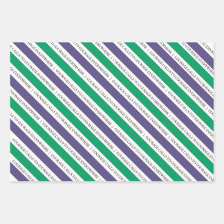 勇気を呼び出すフェミニストの包装紙 ラッピングペーパーシート