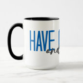 勇気を持ち、親切があって下さい マグカップ (左)