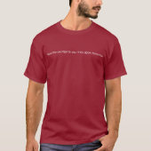 勇気を持って基本的な黒いTシャツを着る Tシャツ (正面)