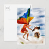 勇気を持って行動する ポストカード (正面/裏面)