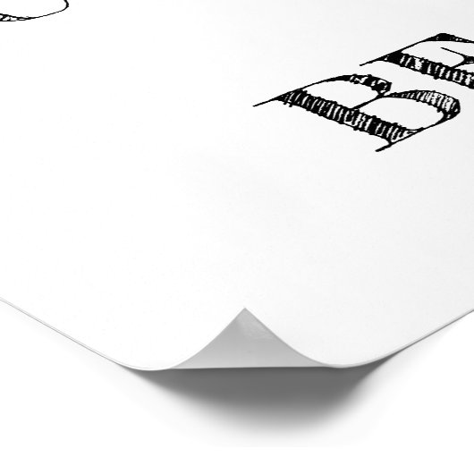 勇気を持って親切なポスターを貼る ポスター (角)