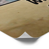 勇気を持って謙虚にナースポスター ポスター (角)