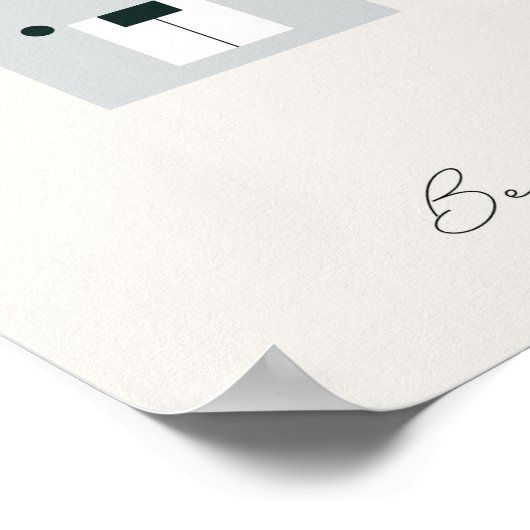 勇気を持って、熊の子供は肯定的な中立プリント ポスター (角)