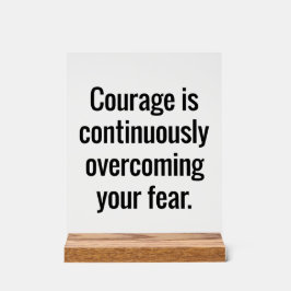 勇気アクリル記号 アクリルサイン