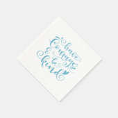 勇気インスパイアがあり親切である | ナプキン スタンダードカクテルナプキン (角)