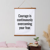 勇気ウッドトップウォールタペストリー 吊り下げ型タペストリー (寝室)