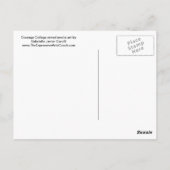 勇気コラージュはがき ポストカード (裏面)