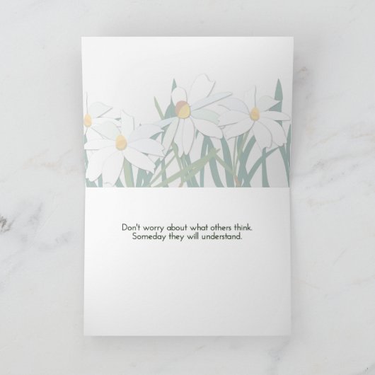 勇気デイジー カード (内部)