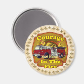 勇気ファイヤーファイヤートラックマグネット マグネット (正面/裏面)