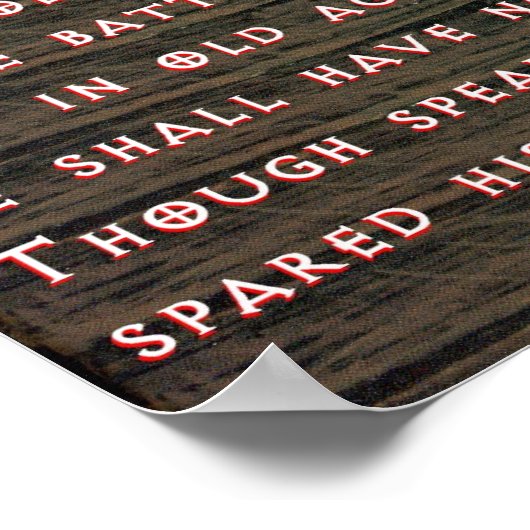 勇気ポスター ポスター (角)