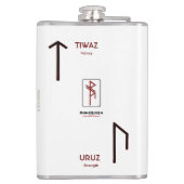 勇気ランイックBinderre フラスク (裏面)