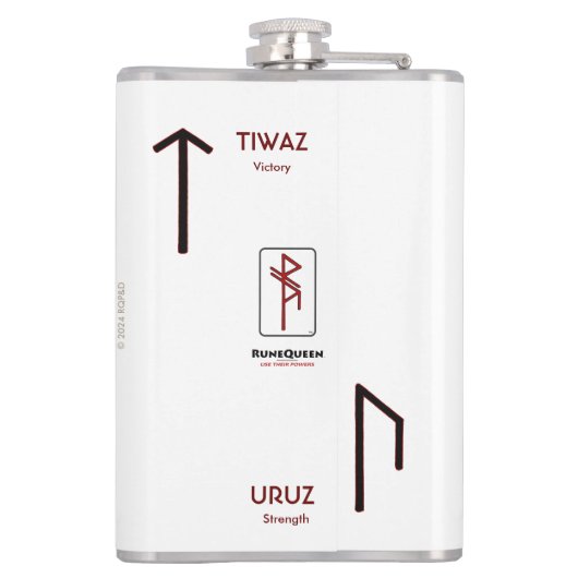 勇気ランイックBinderre フラスク (裏面)