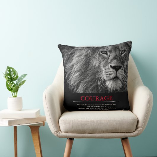 勇気リオンやる気を起こさせる感動的 クッション (椅子)