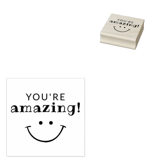 勇気付けられるあなたは素晴らしい先生 ラバースタンプ (押印)