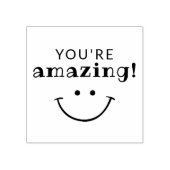 勇気付けられるあなたは素晴らしい先生 ラバースタンプ (インプリント)