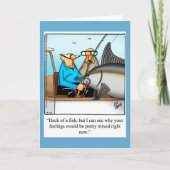 勇気付けられるおもしろいユーモア用グリーティングカード カード (正面)