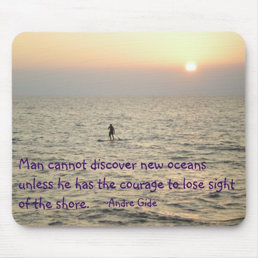 勇気付けられるかお祝い マウスパッド (正面)