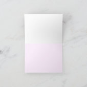 勇気付けられるがん私が希望を選択 サンキューカード (内部)