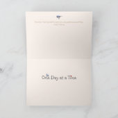 勇気付けられるつるが入った カード (内部)