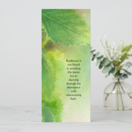 勇気付けられるとインスピレーションのためのカード。 招待状 (スタンド正面)