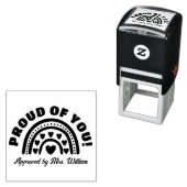 勇気付けられるの単語賛美採点先生 セルフインキングスタンプ (インサイチュ)