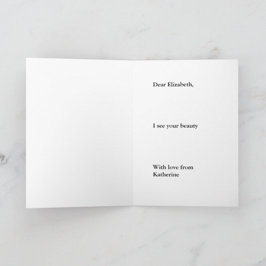 勇気付けられるの言葉は良くなるか、がんカード カード (内部)