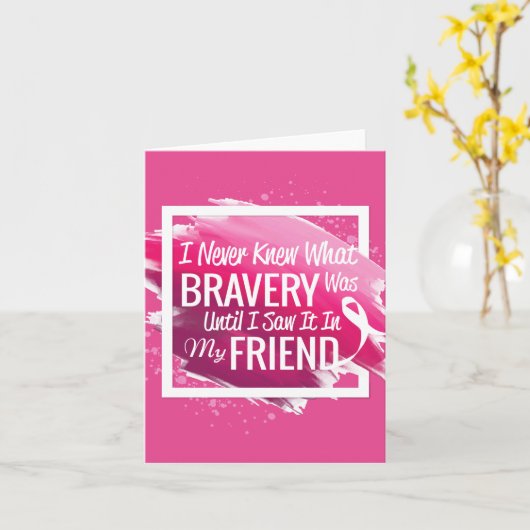 勇気付けられるの言葉は、がんを持つ勇敢な友人を表す カード (黄色い花)